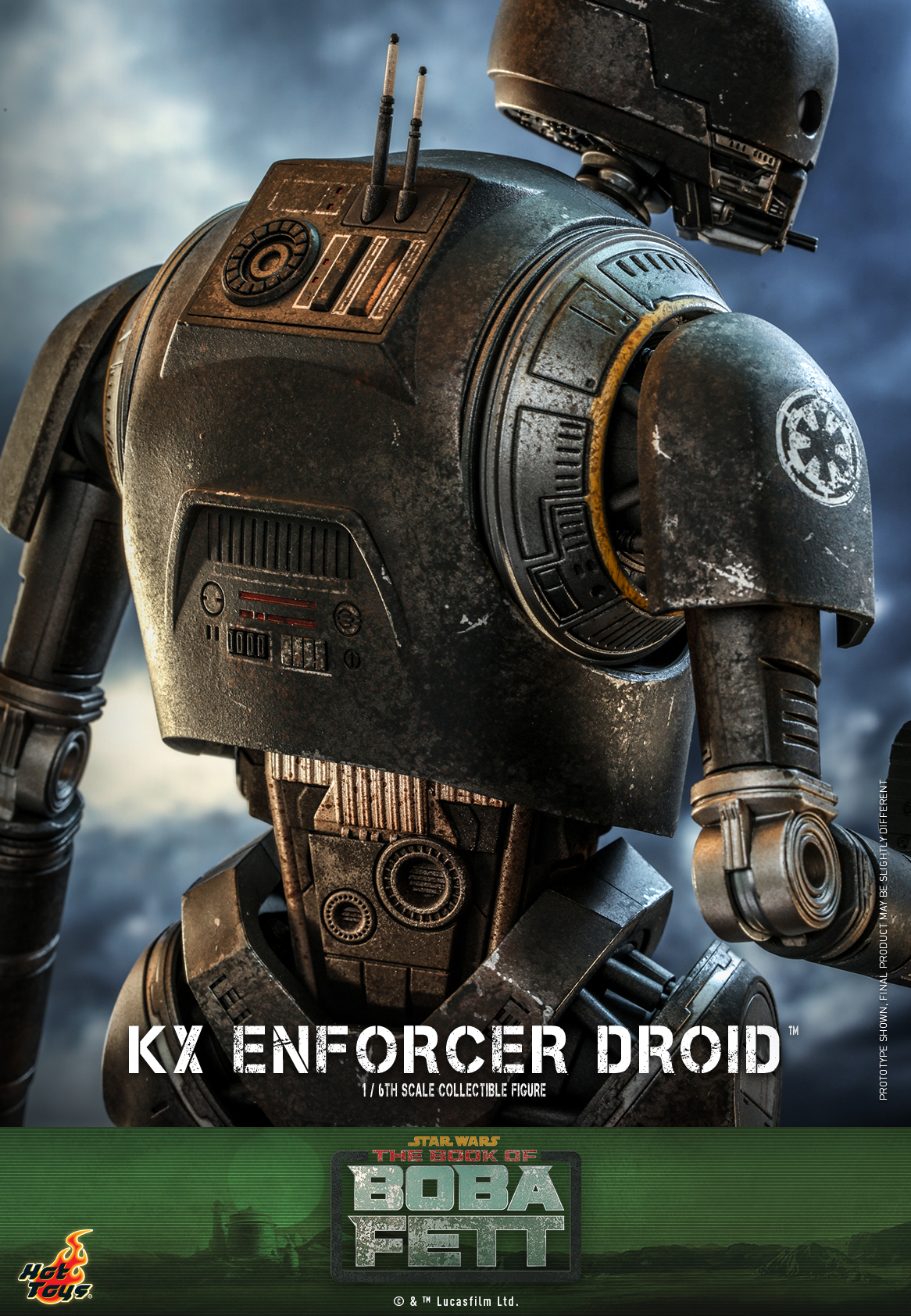Hot Toys - SWBOBF - KX Enforcer Droid collectible figure_PR6