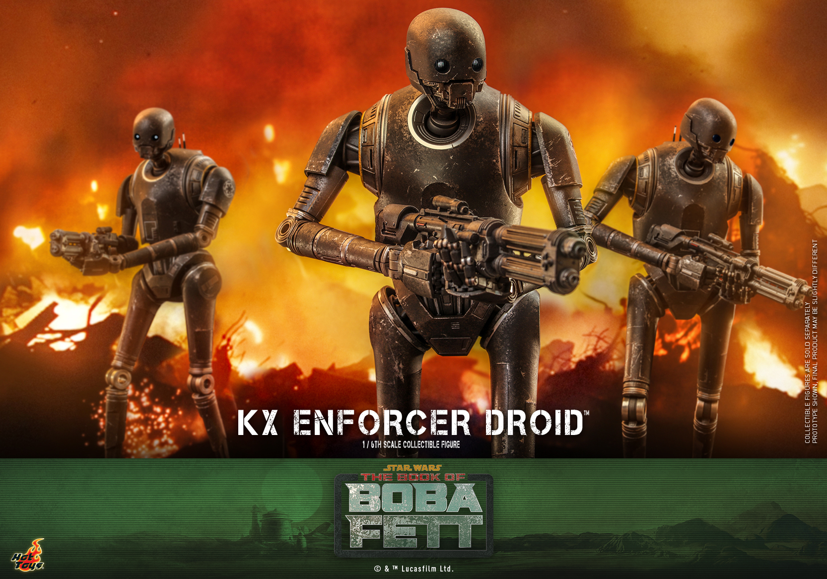 Hot Toys - SWBOBF - KX Enforcer Droid collectible figure_PR9