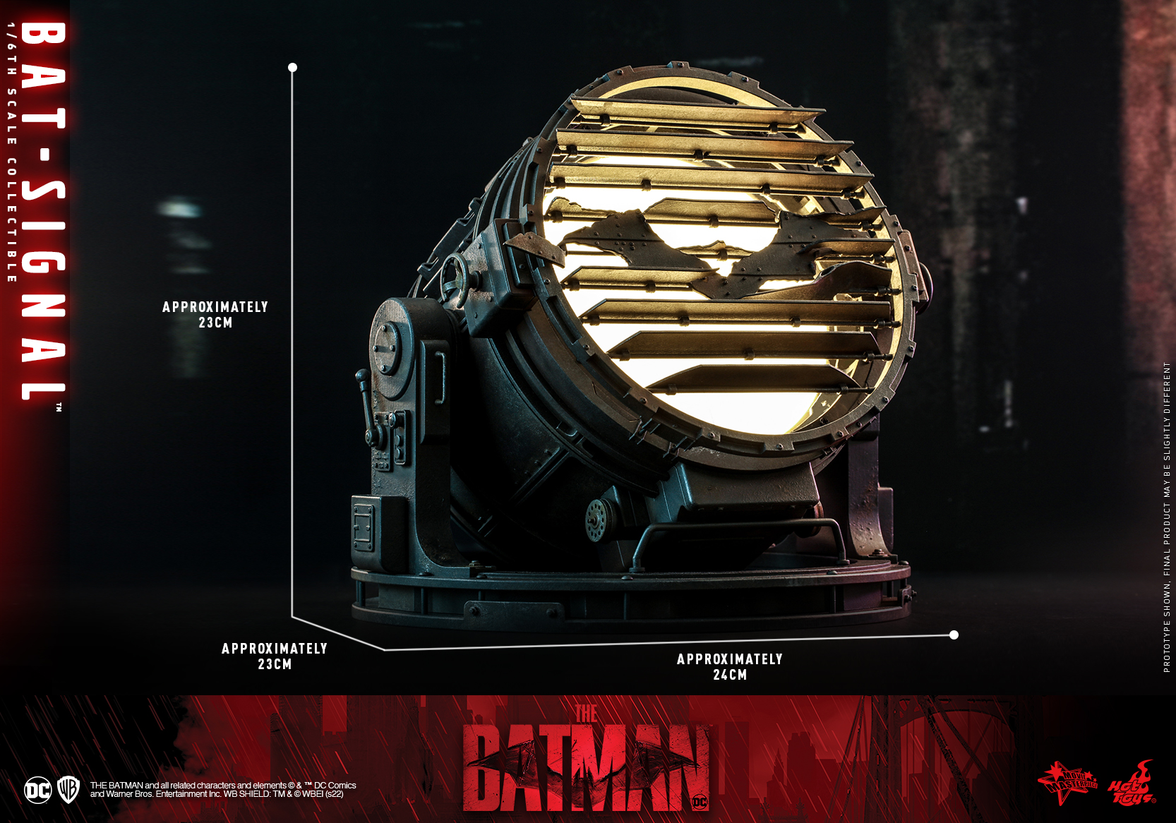 Hot Toys - The Batman - Bat-Signal collectible_PR2