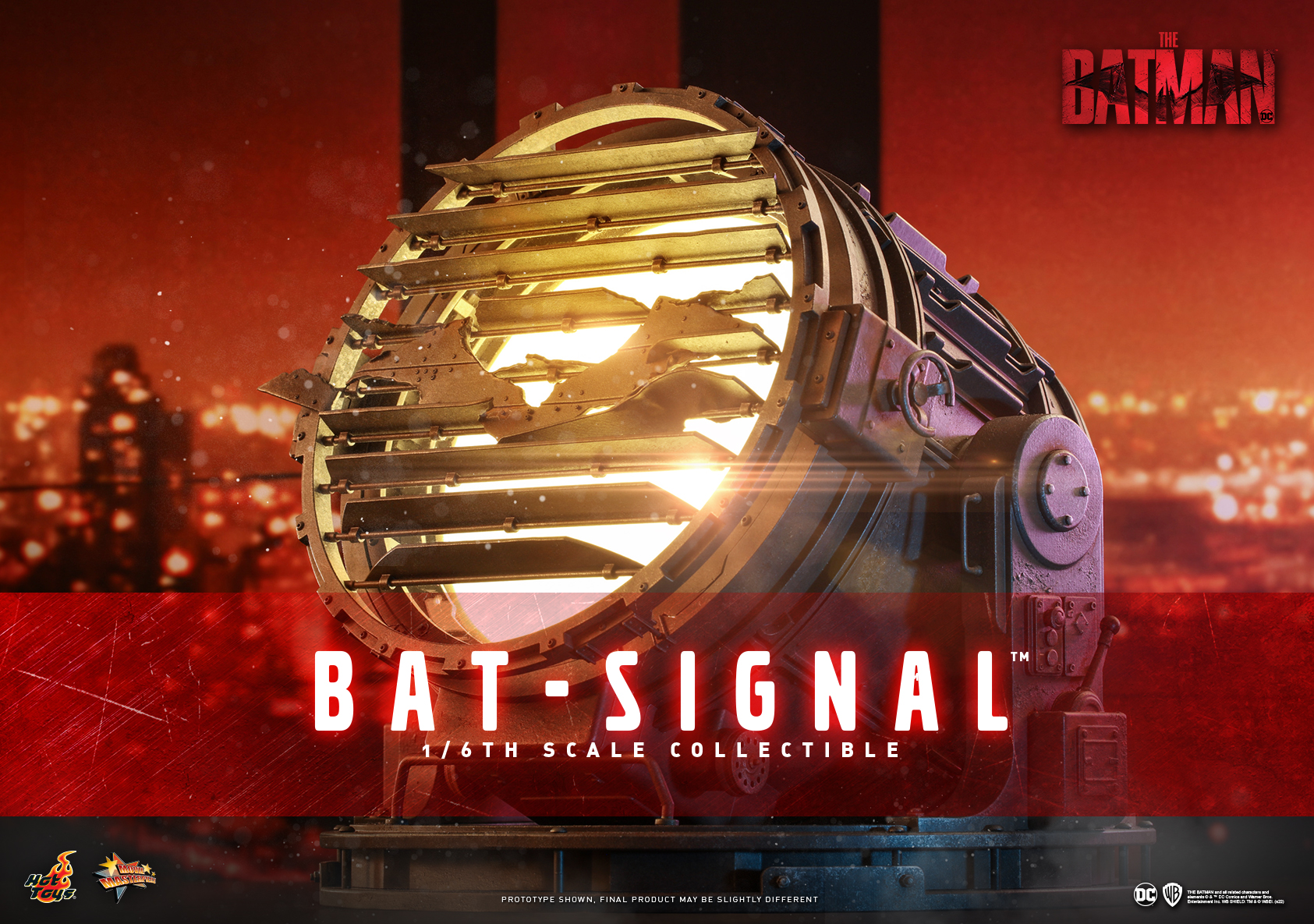 Hot Toys - The Batman - Bat-Signal collectible_Poster