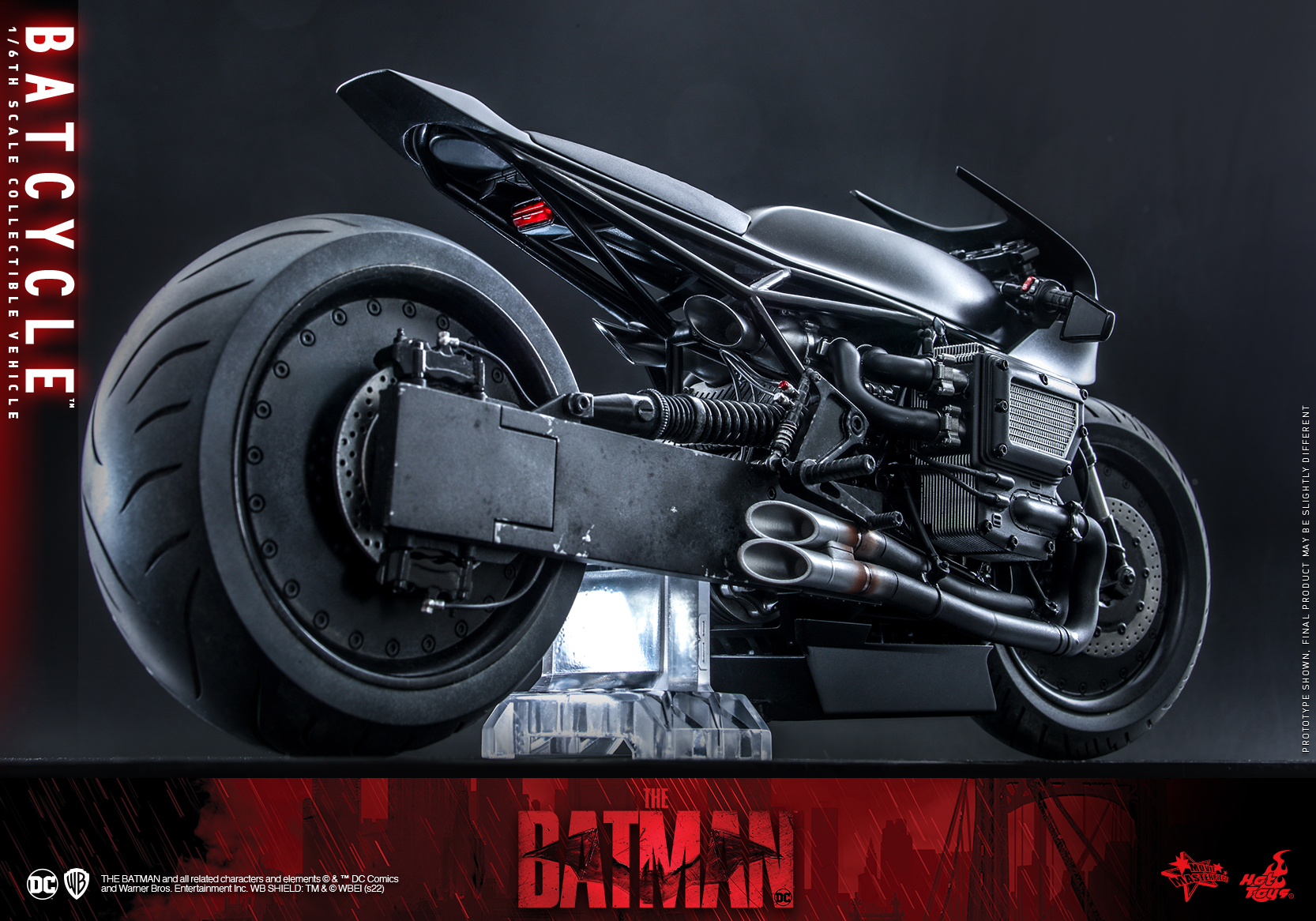 Hot Toys - The Batman - Batcycle collectible vehicle_PR16