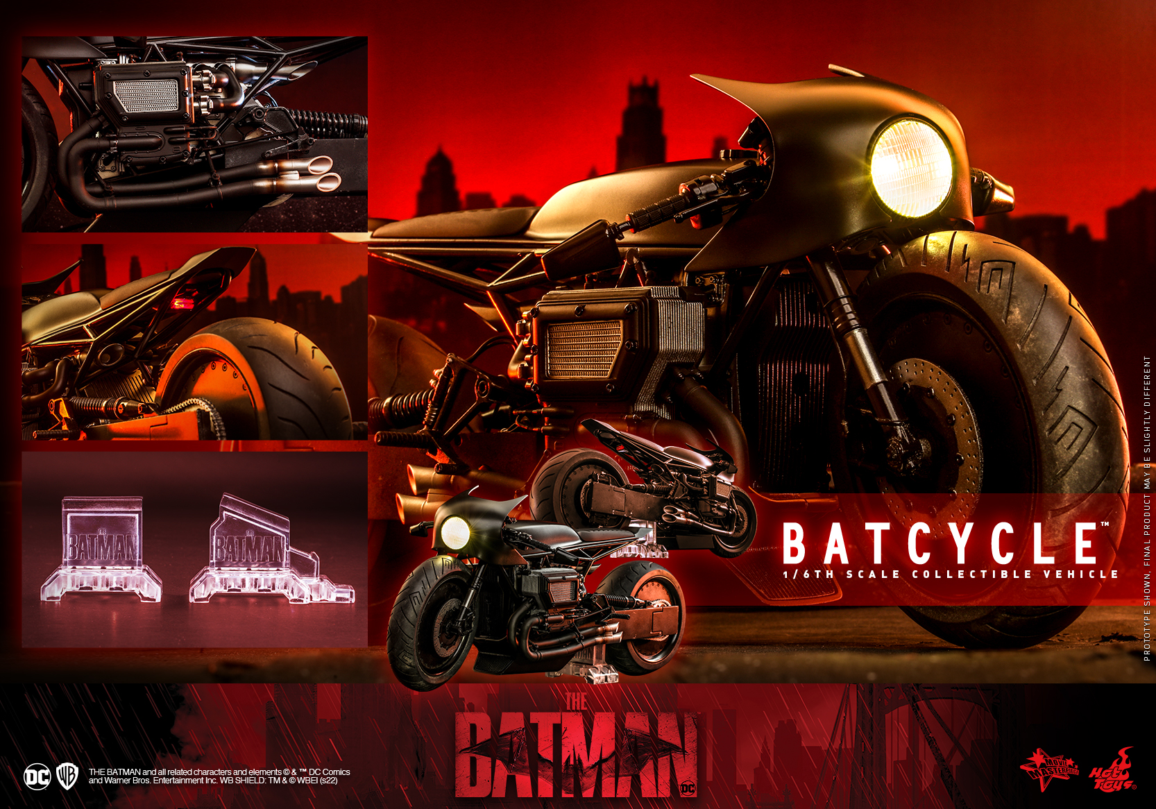 Hot Toys - The Batman - Batcycle collectible vehicle_PR17