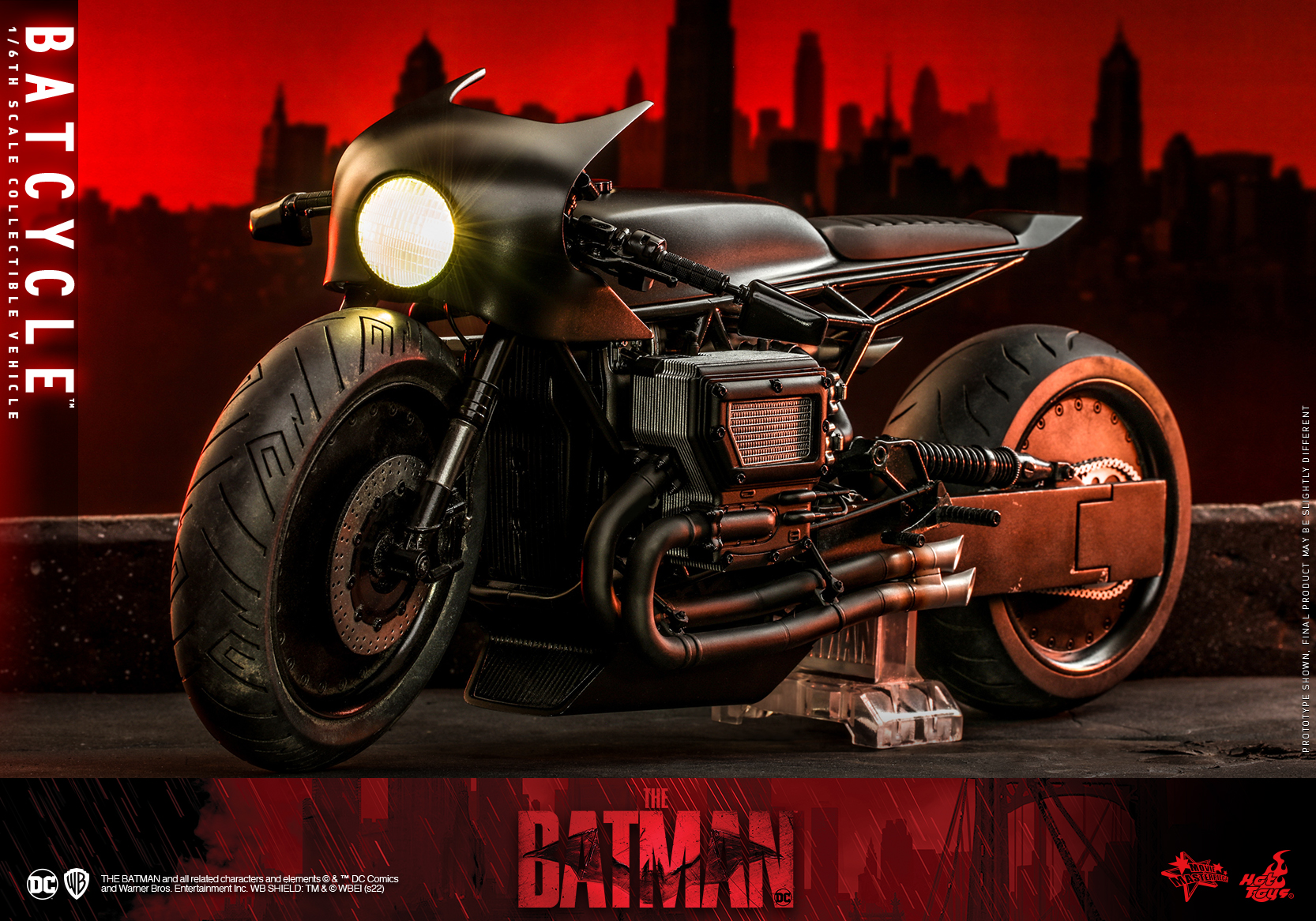 Hot Toys - The Batman - Batcycle collectible vehicle_PR6