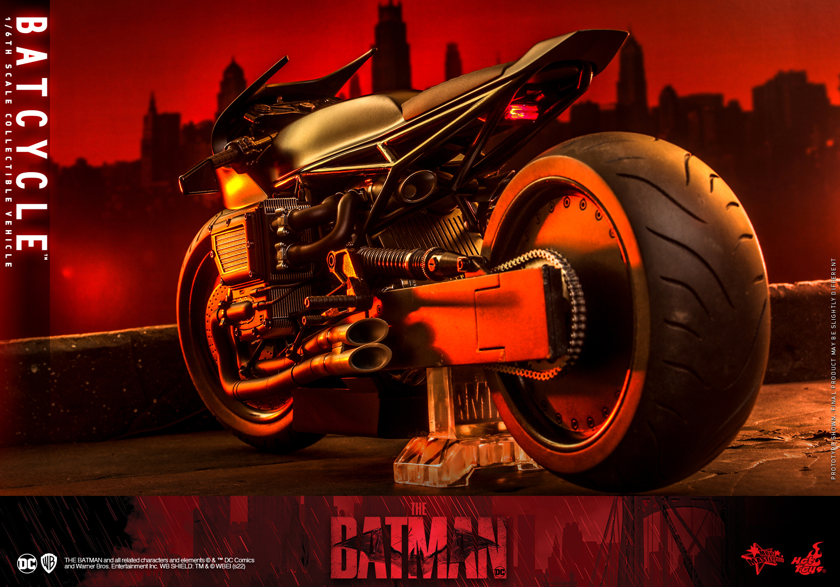 Hot Toys - The Batman - Batcycle collectible vehicle_PR9