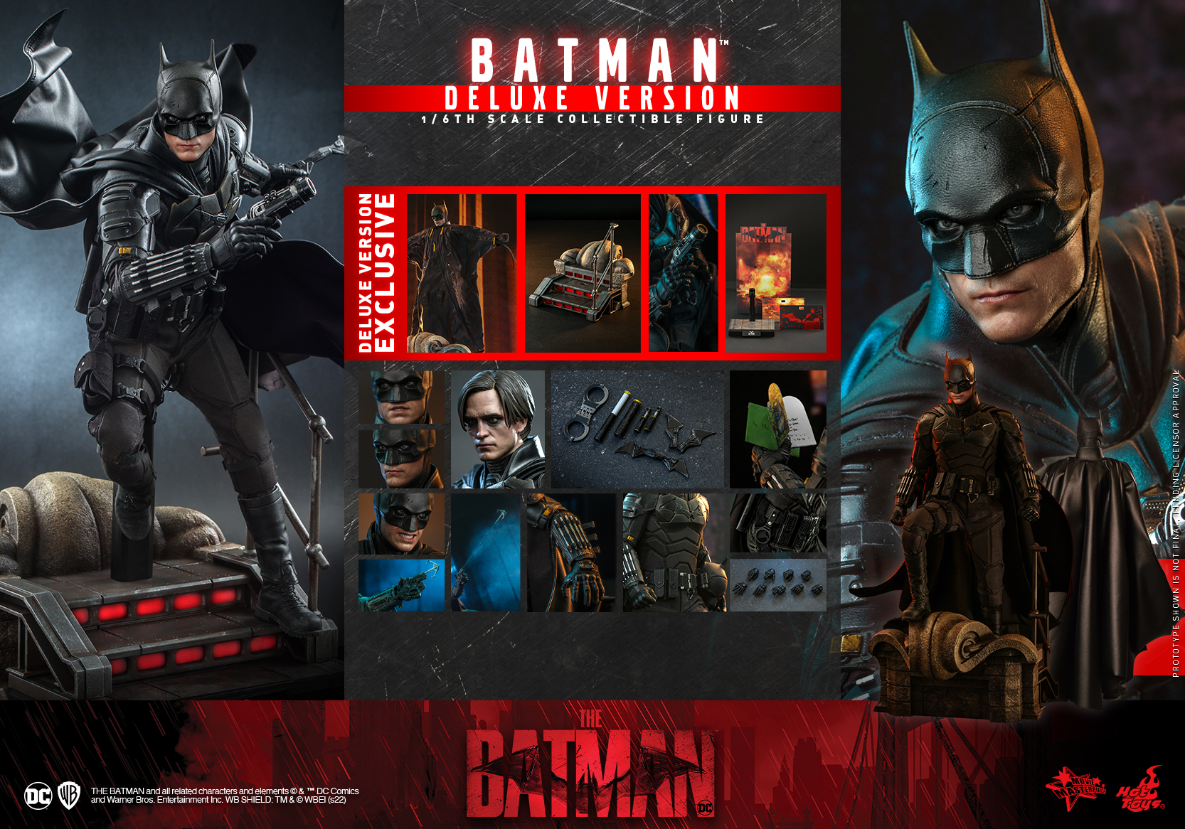 Hot Toys - The Batman - Batman (Deluxe) collectible figure_PR22