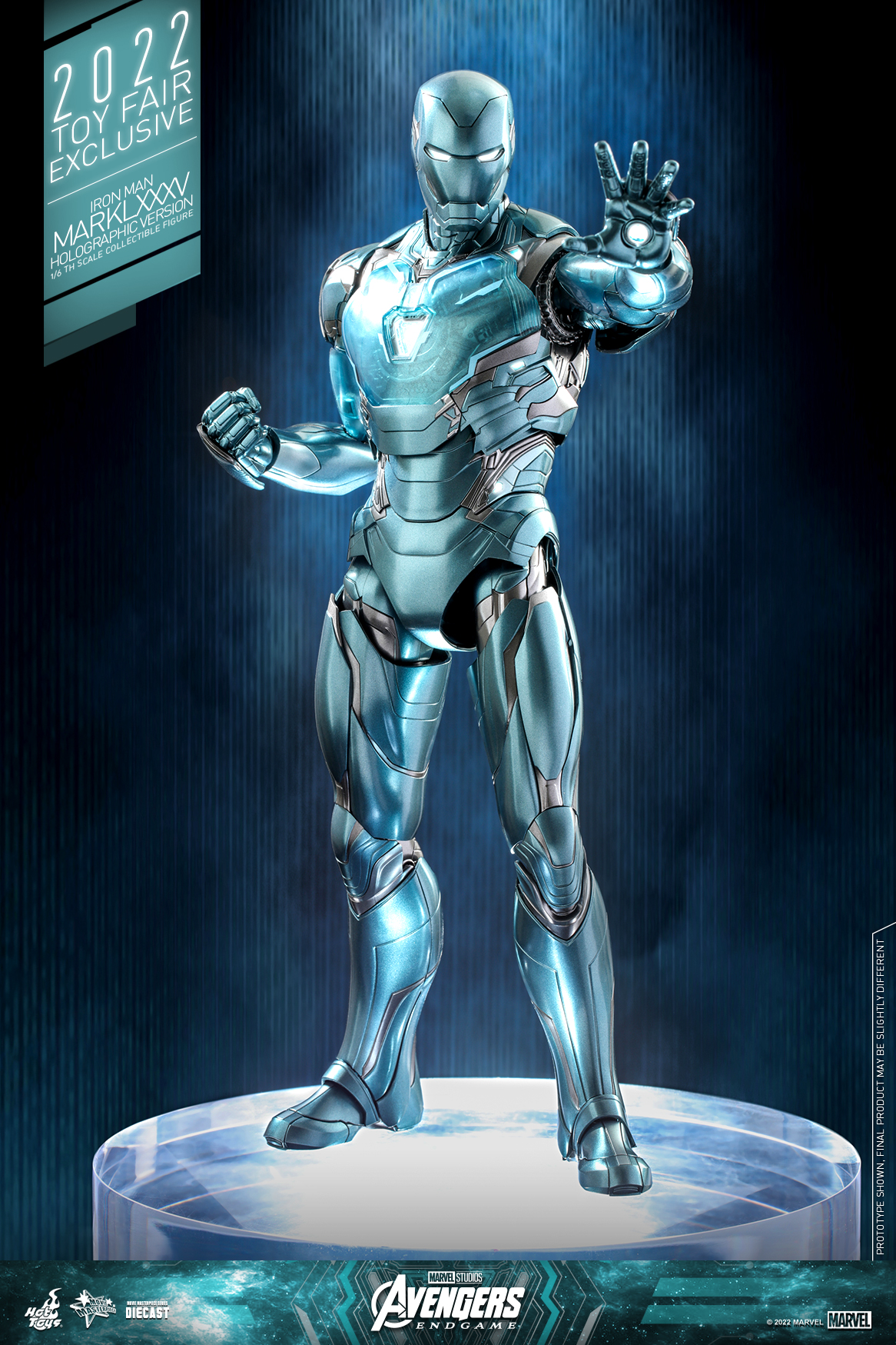 Hot Toys - A4 - Iron Man Mark LXXXV (Holographic Version) collectible figure_PR1