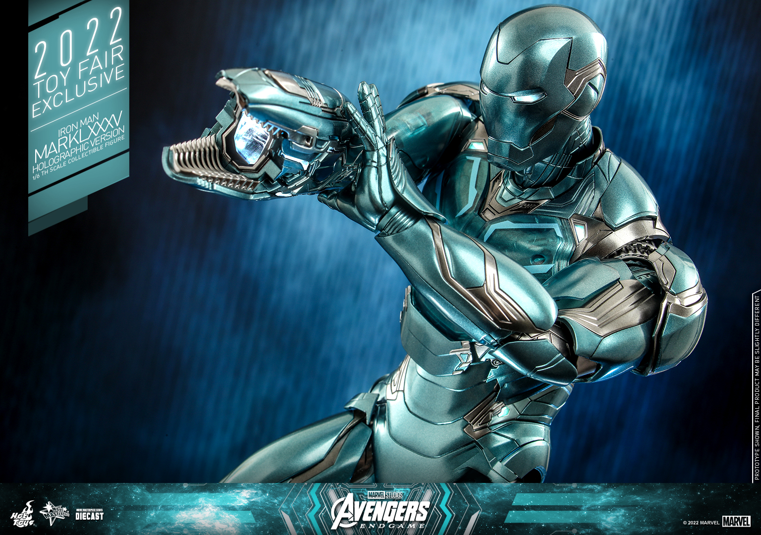 Hot Toys - A4 - Iron Man Mark LXXXV (Holographic Version) collectible figure_PR14