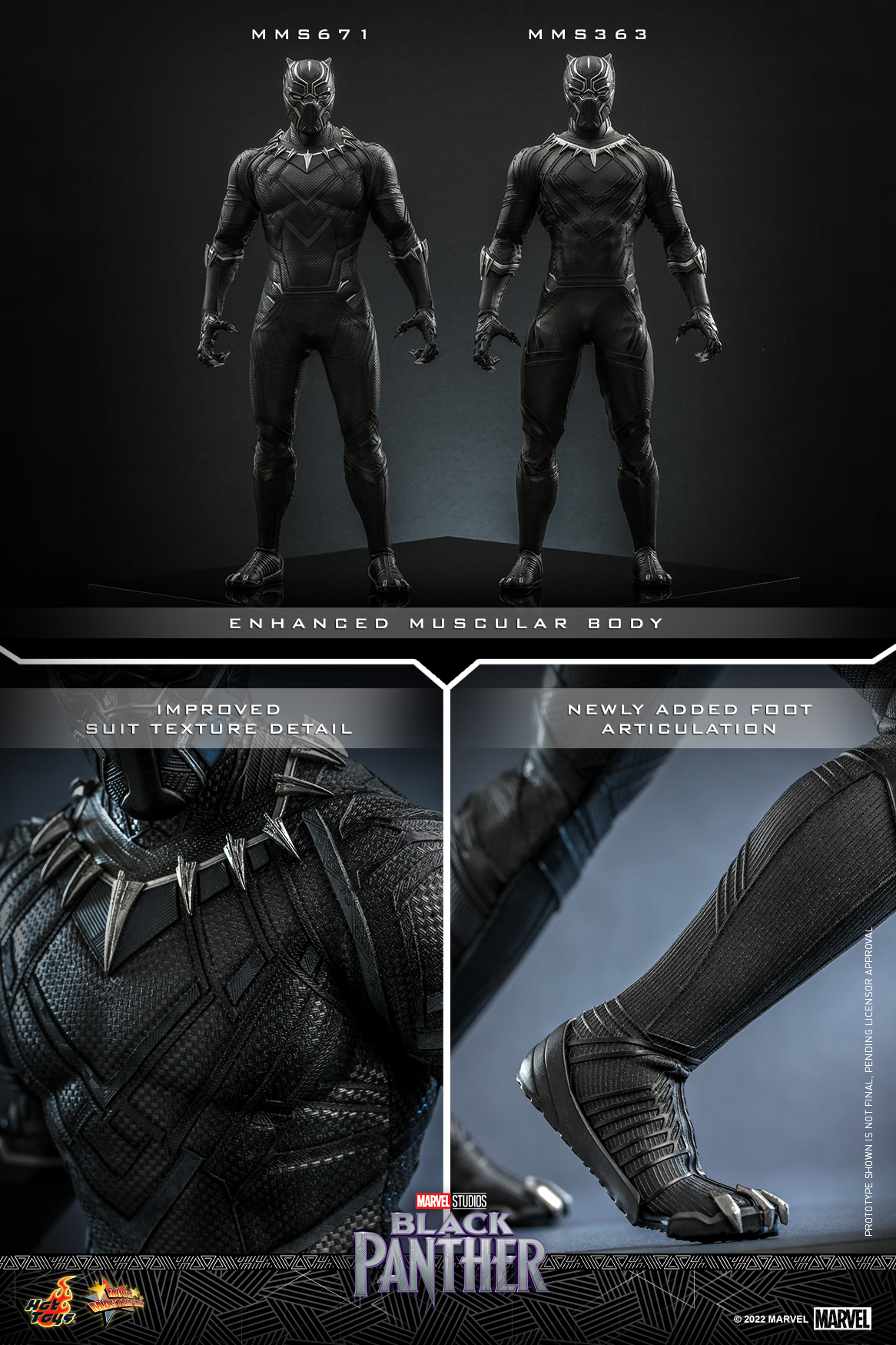 Hot Toys - BP - Black Panther (Original Suit) collectible figure_PR17