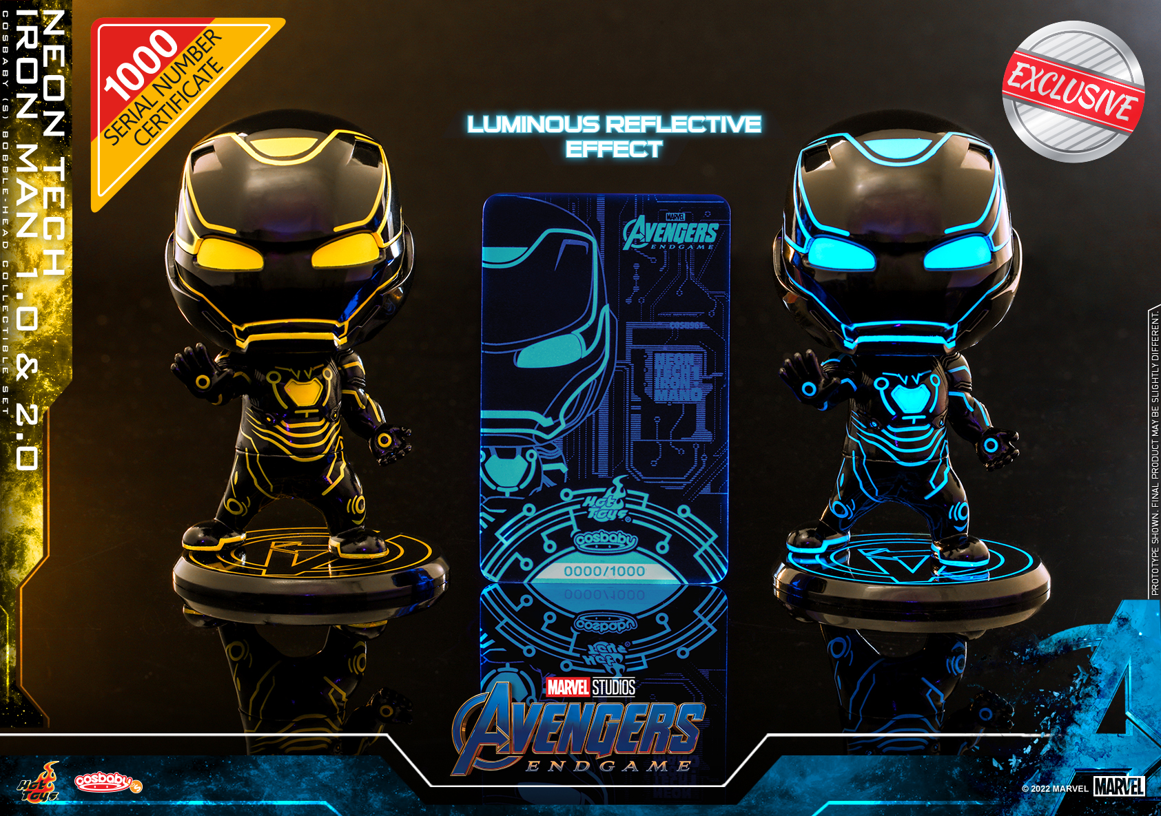 Hot Toys - Neon Tech Iron Man 1 & 2 Cosbaby_PR1