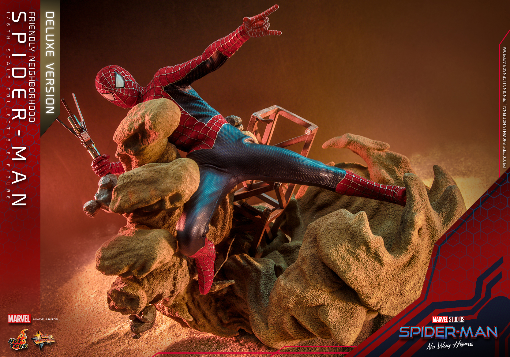 Hot Toys - SMNWH - Friendly Neighborhood SM collectible figure (Deluxe)_PR12