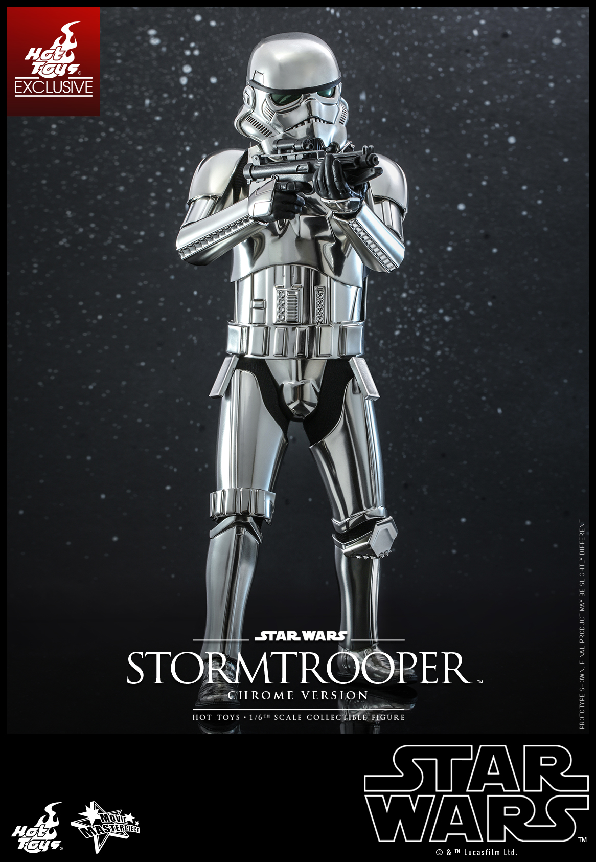 Hot Toys - SW - Stormtrooper (Chrome) collectible figure_PR1
