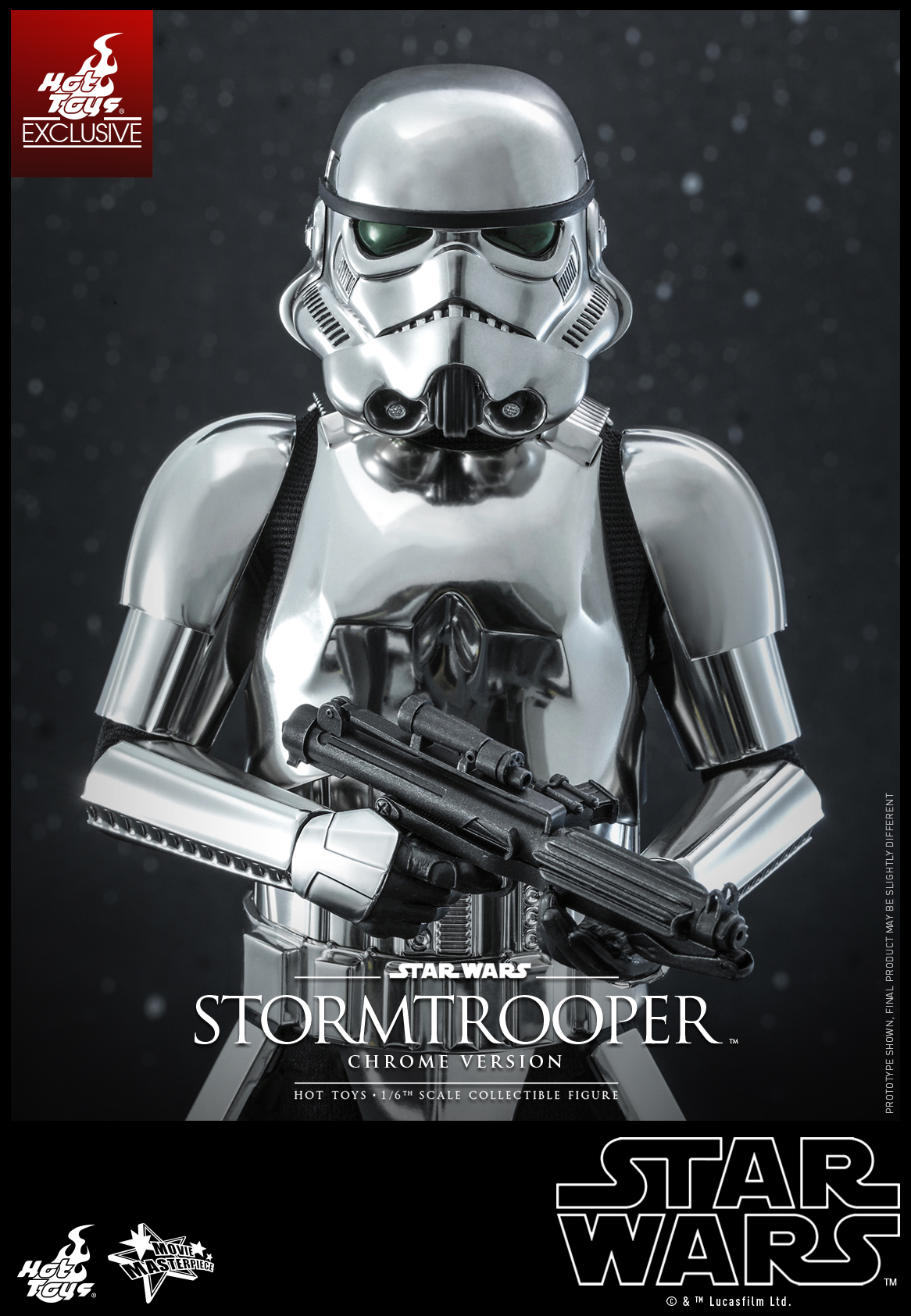 Hot Toys - SW - Stormtrooper (Chrome) collectible figure_PR14