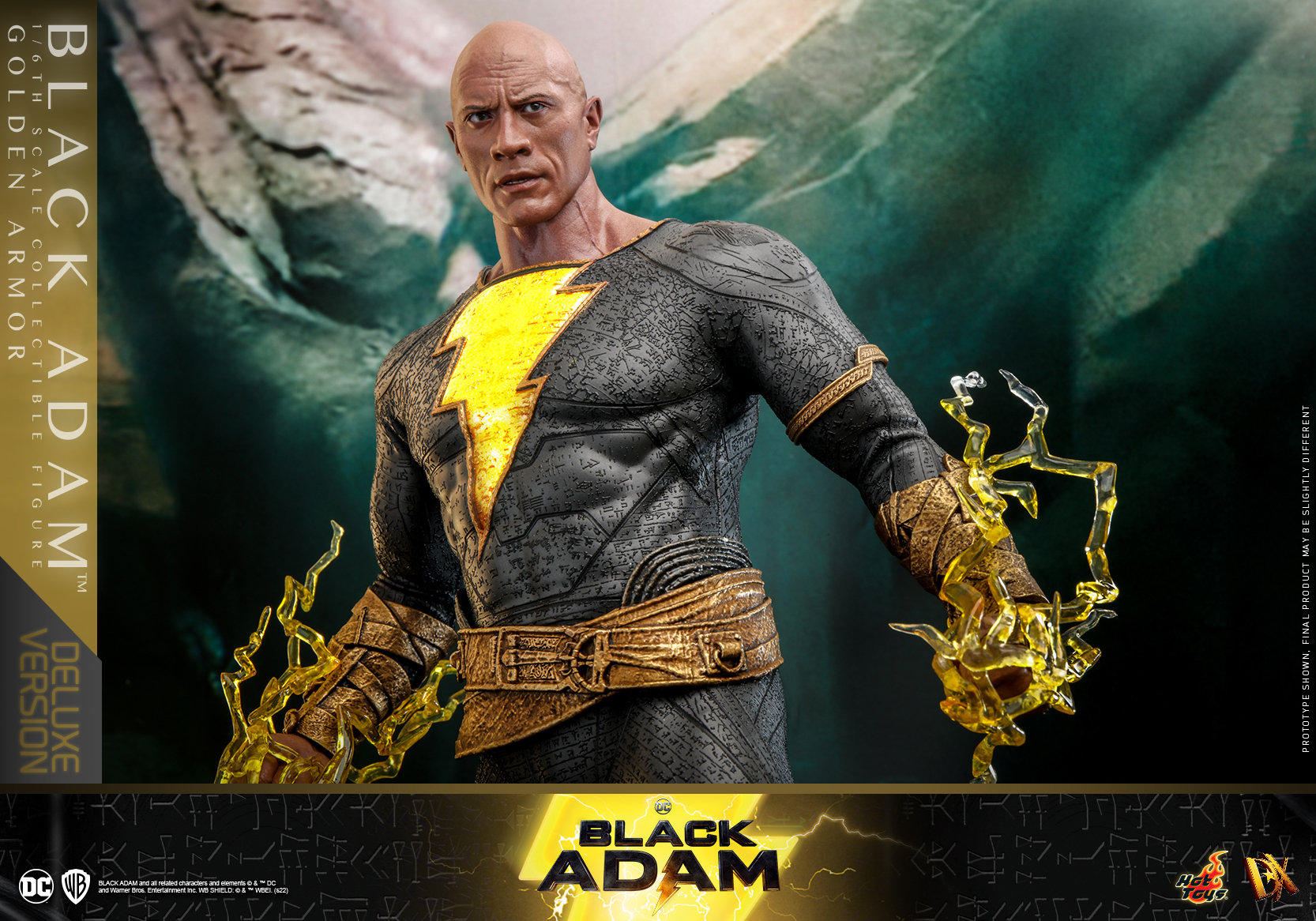 Hot Toys Black Adam_Black Adam (Golden Armor)_PR14
