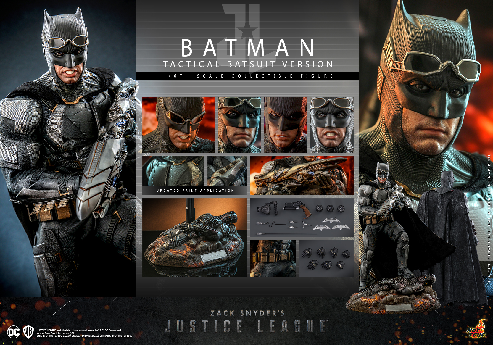 Hot Toys - ZSJL - Batman (Tactical Batsuit) collectible figure_PR19