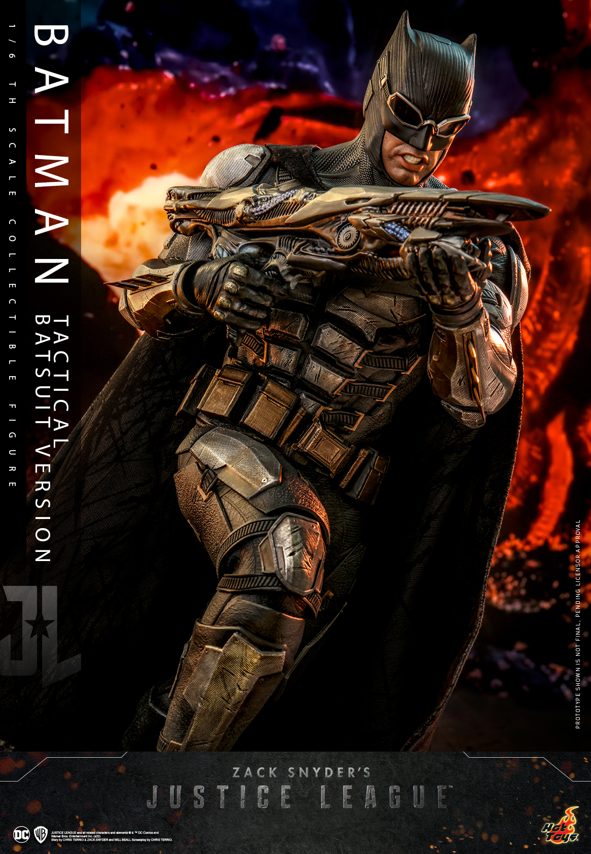 Hot Toys - ZSJL - Batman (Tactical Batsuit) collectible figure_PR9