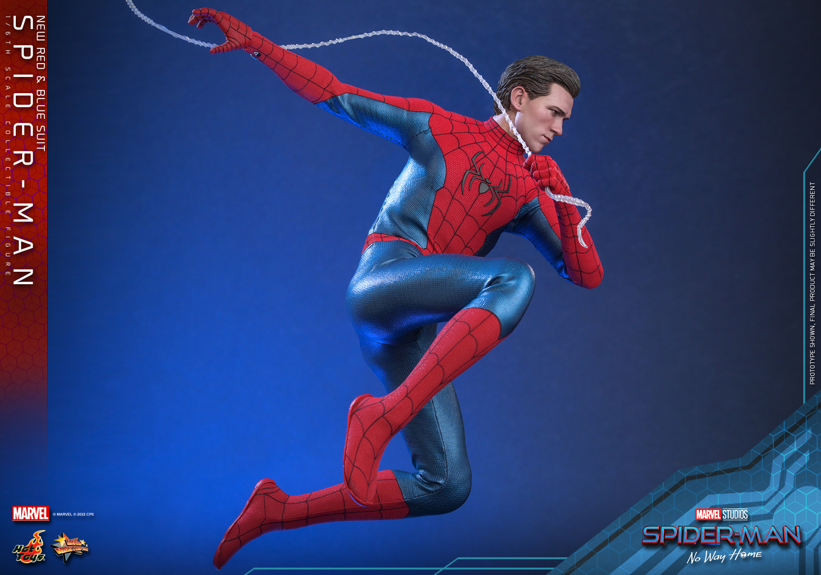 Hot Toys - SMNWH - Spider-Man (New Red & Blue Suit) collectible figure_PR8