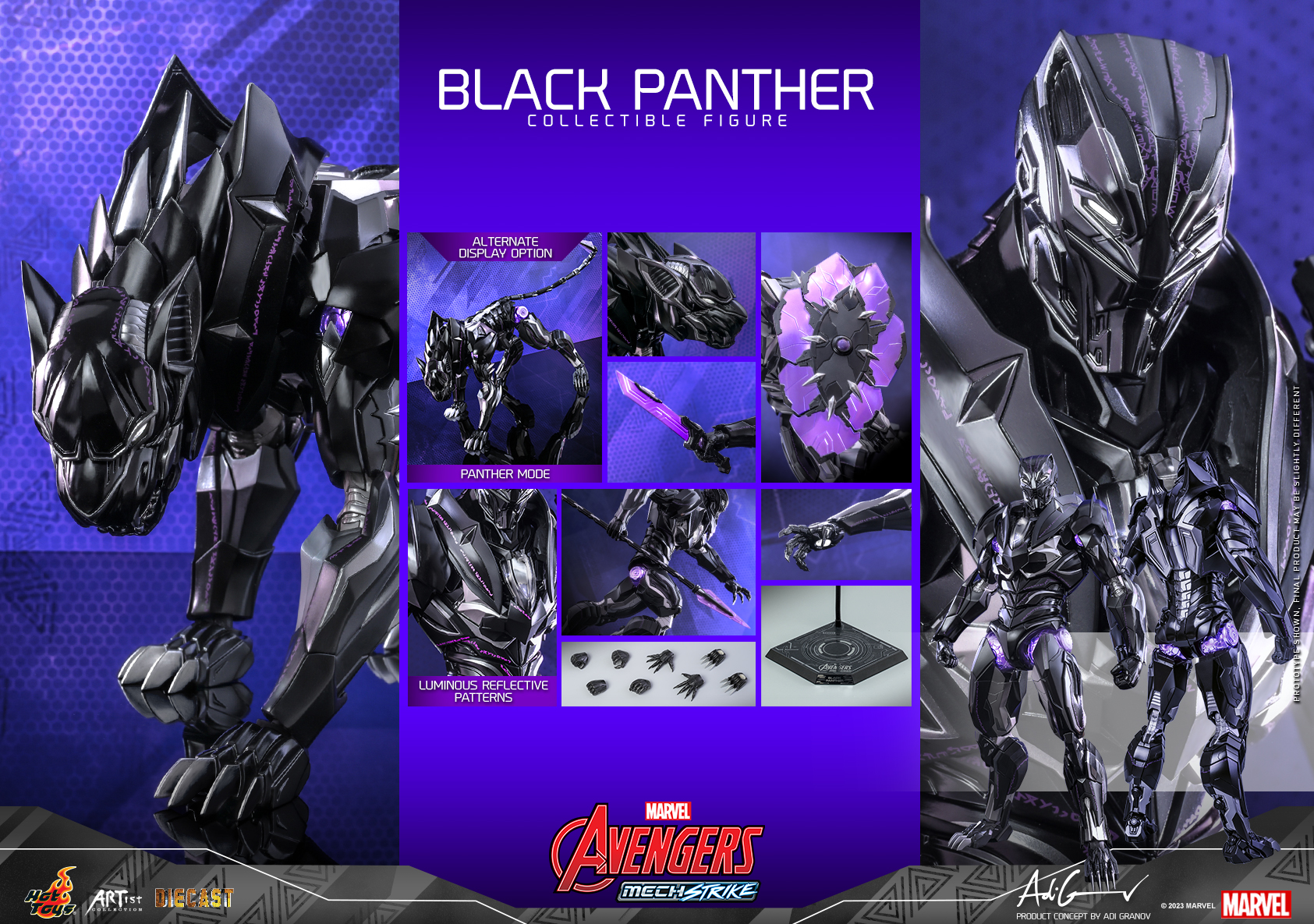 Hot Toys - Avengers Mech Strike - Black Panther collectible figure_PR21