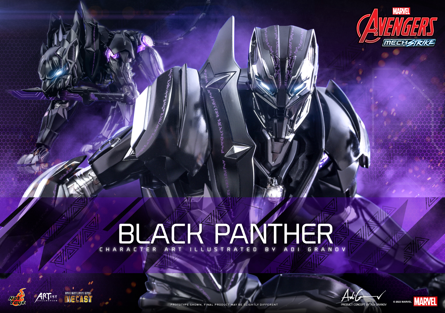 Hot Toys - Avengers Mech Strike - Black Panther collectible figure_Poster2