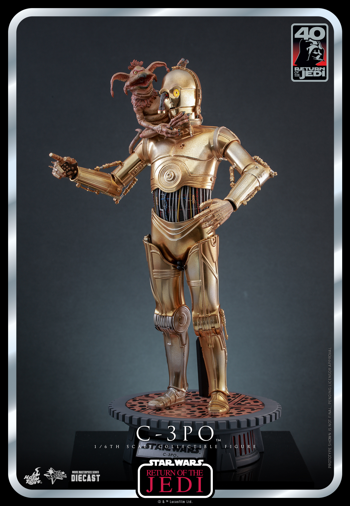 HotToys 1/6 Figure MMS701D56 See-Threepio(C-3PO)(Star Wars Episode Ⅵ : Return of The Jedi)