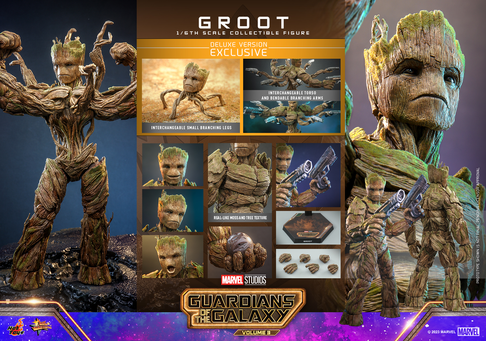 Hot Toys - GOTG3 - Groot (Deluxe) collectible figure_PR21