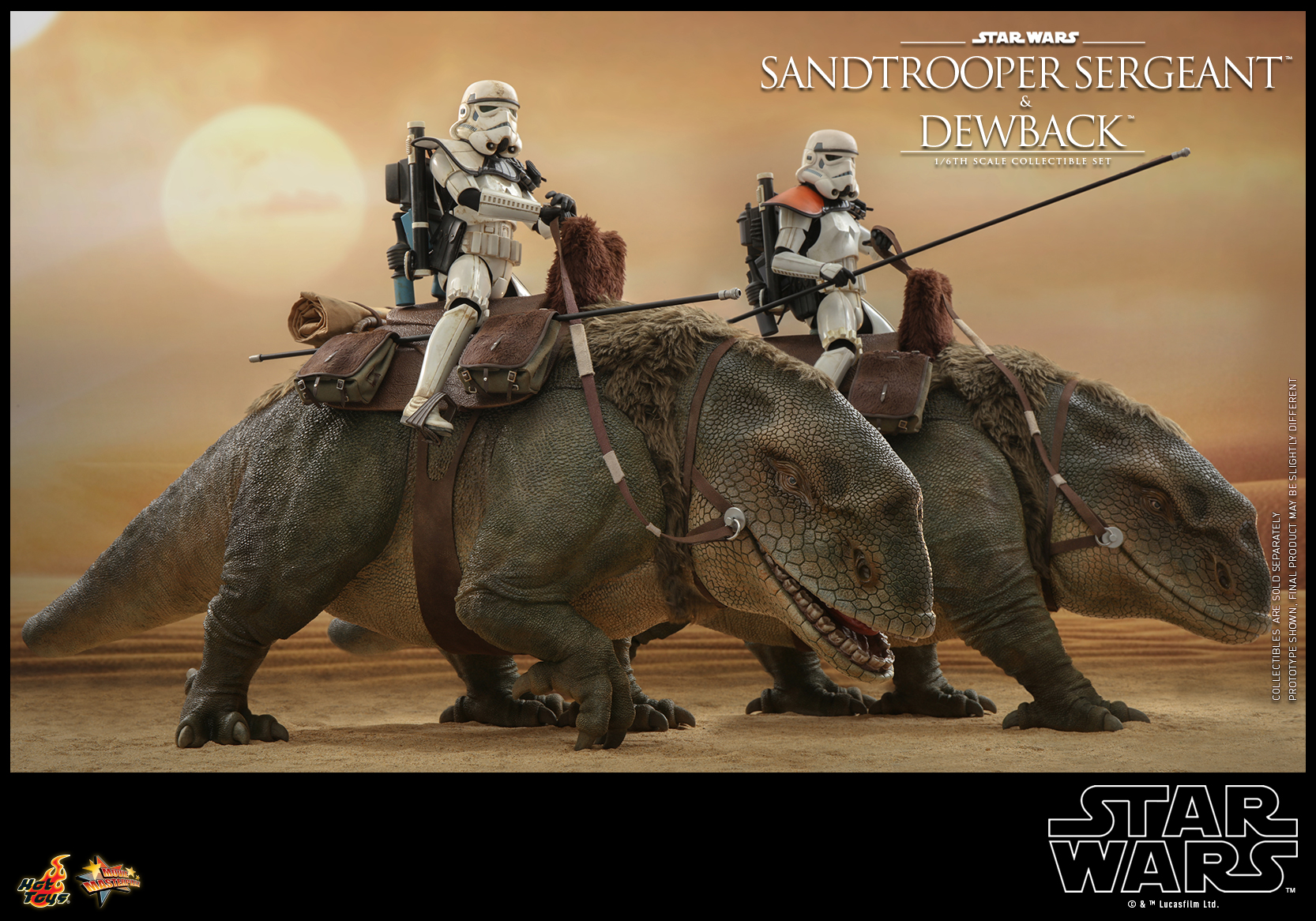 Hot Toys - SWANH -Sandtrooper Sergeant and Dewback Collectible Set_PR10