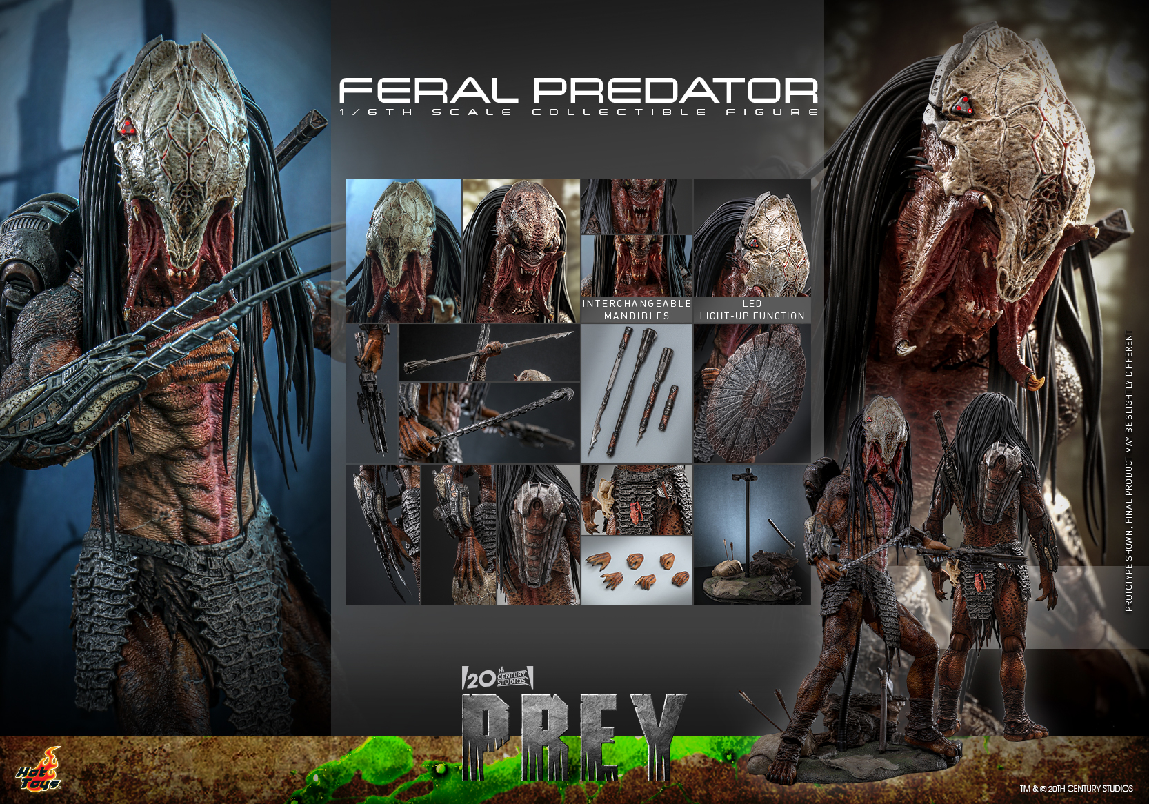 Hot Toys - Prey - Feral Predator_PR19