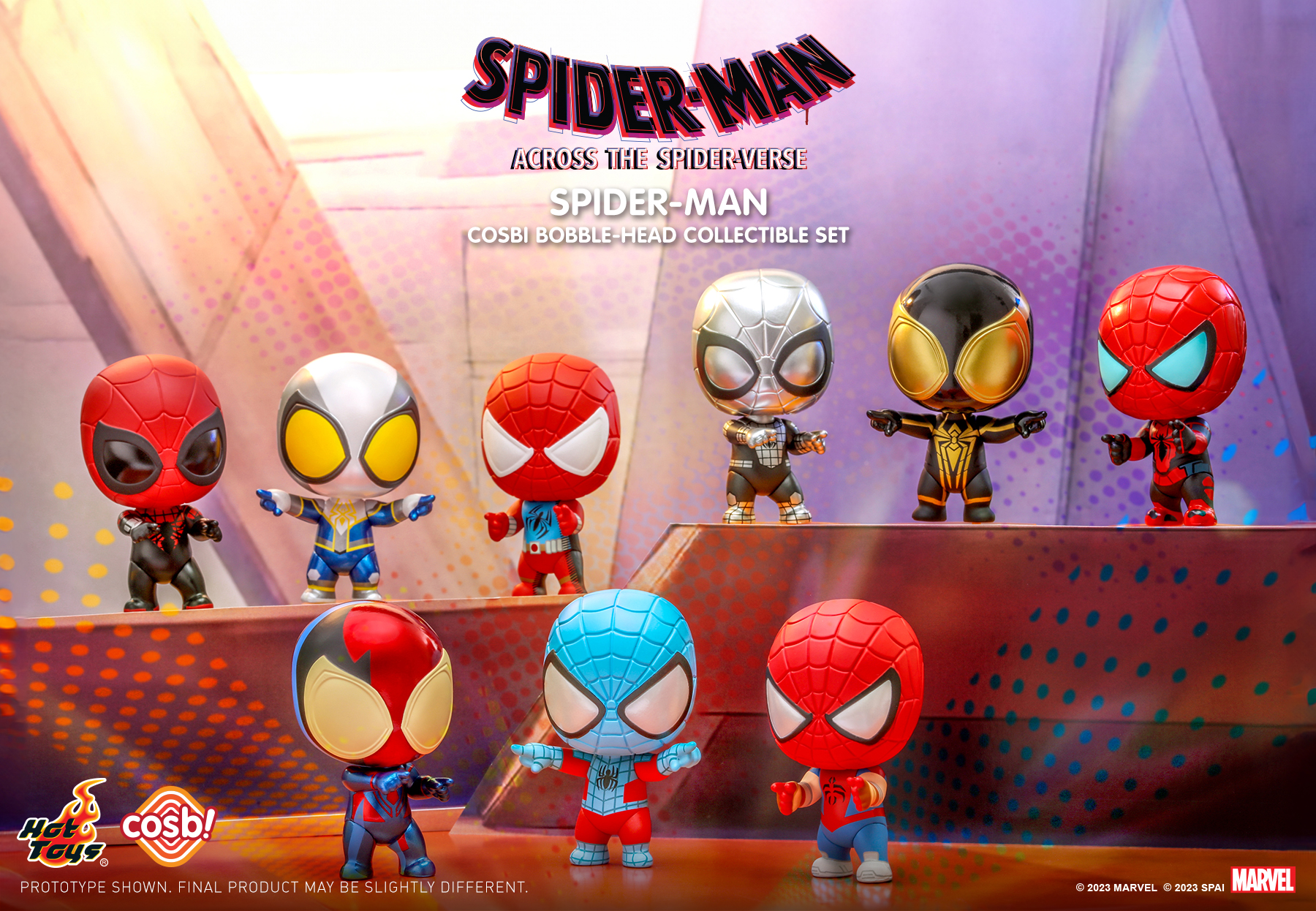 Hot Toys - Spider-Verse 2 Cosbi_Spider-Man (Set of 3) Cosbi_PR1