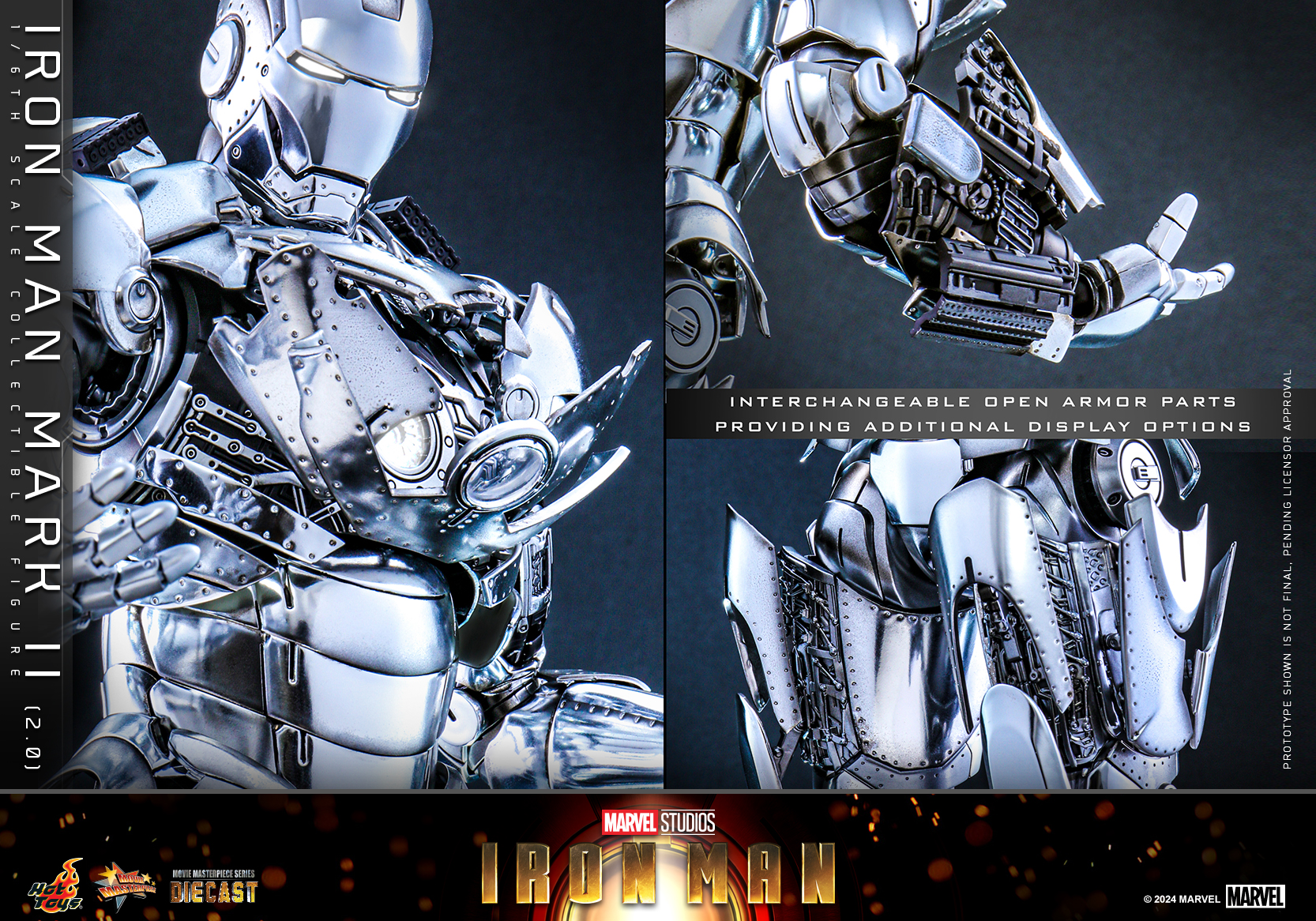 Hot Toys - IM - Iron Man Mark II (2.0) collectible figure_PR2