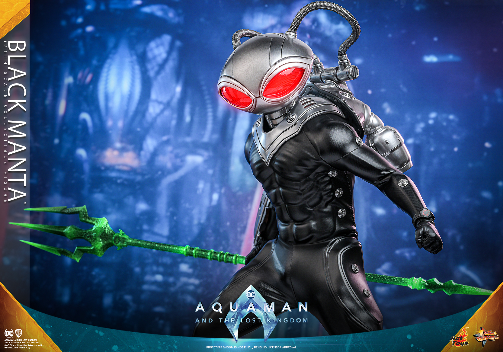 Hot Toys - Aquaman 2- Black Manta collectible figure_PR11