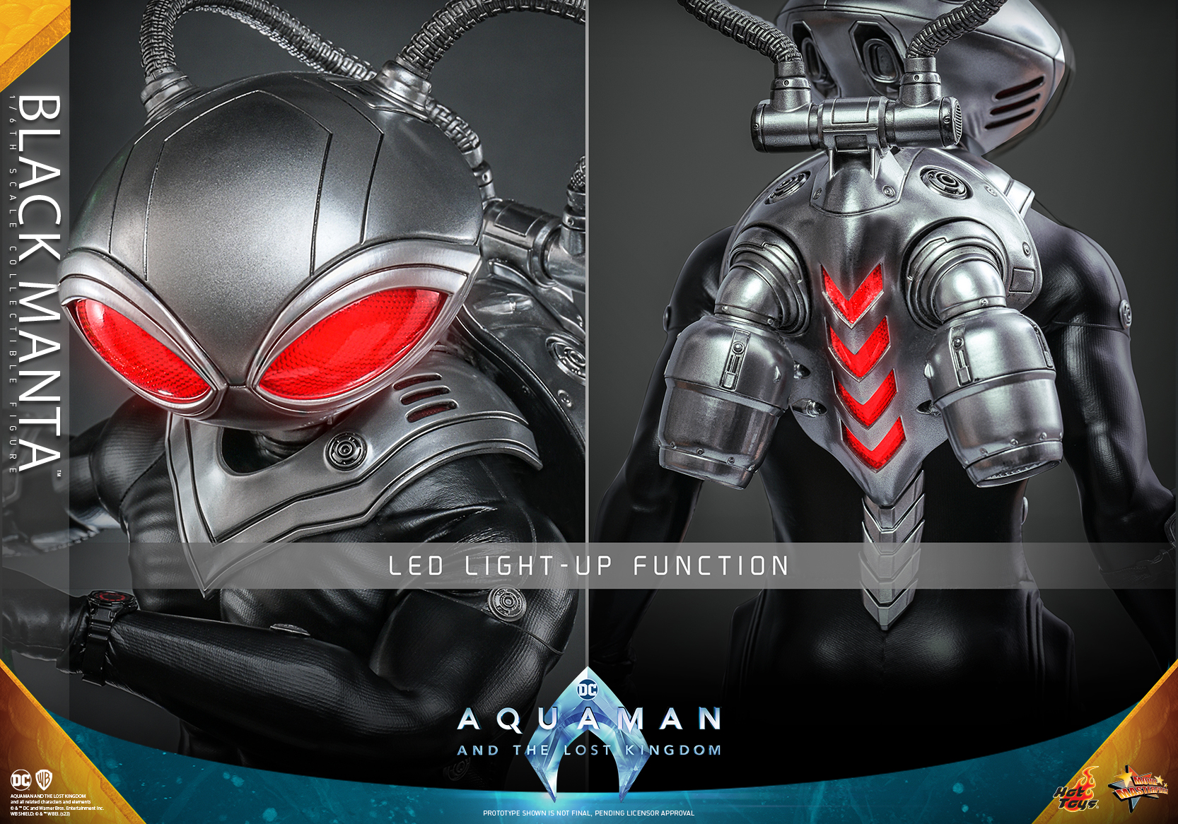 Hot Toys - Aquaman 2- Black Manta collectible figure_PR13