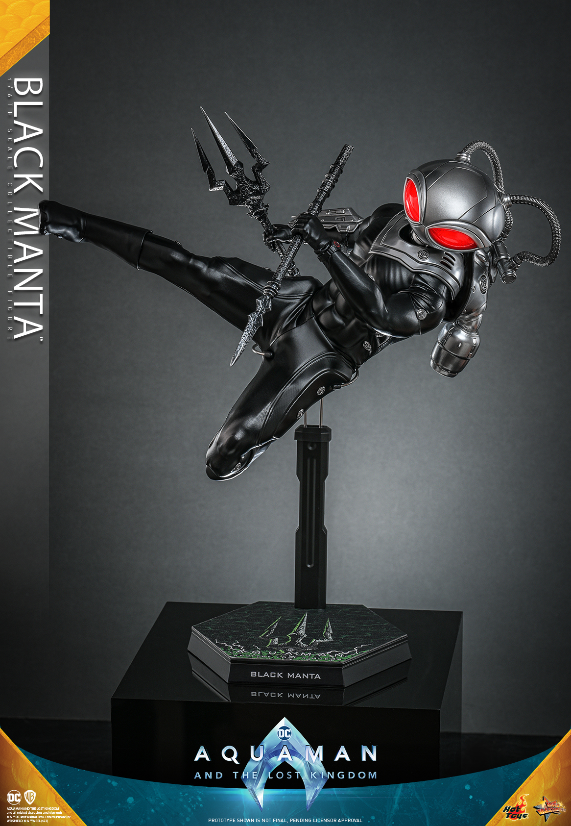 Hot Toys - Aquaman 2- Black Manta collectible figure_PR5