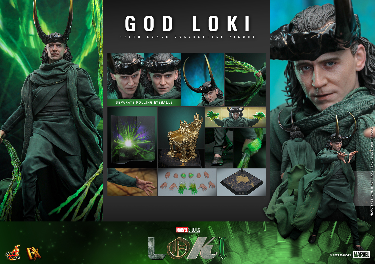 Hot Toys - Loki - God Loki collectible figure_PR17